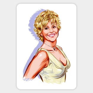 Lorrie Morgan - An illustration by Paul Cemmick Sticker